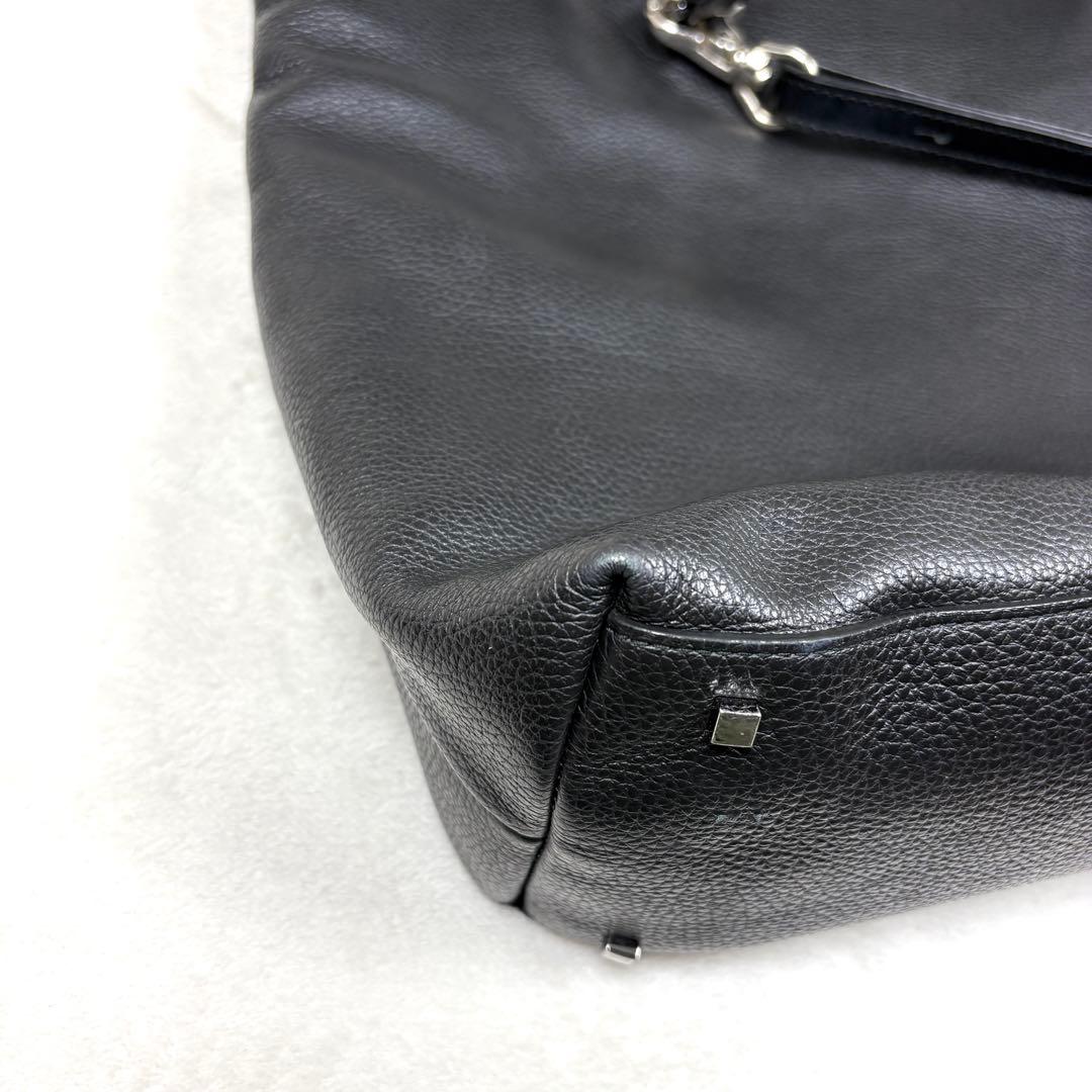 FURLA フルラ トートバッグ 2WAY オールレザー ブラック A4