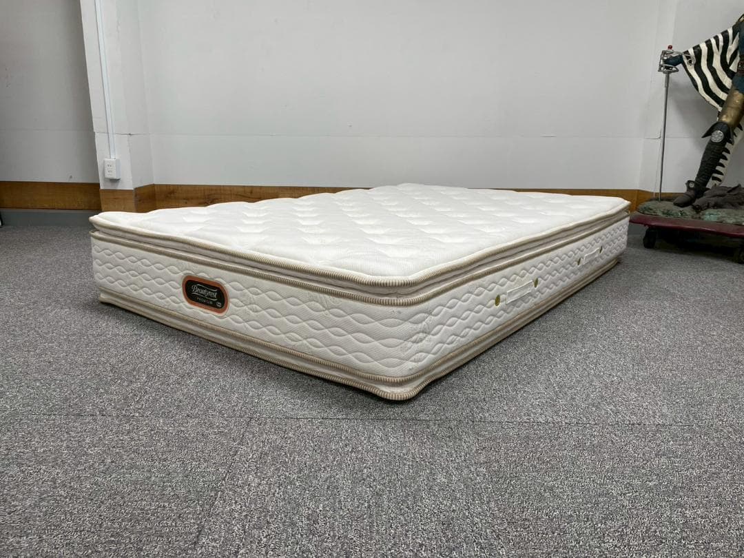 T7963☆展示品☆シモンズゴールデンバリュープレミアムピロートップダブルマット
