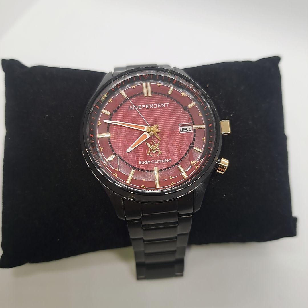 激レアINDEPENDENT 40周年記念 シャア専用モデル メンズ 腕時計