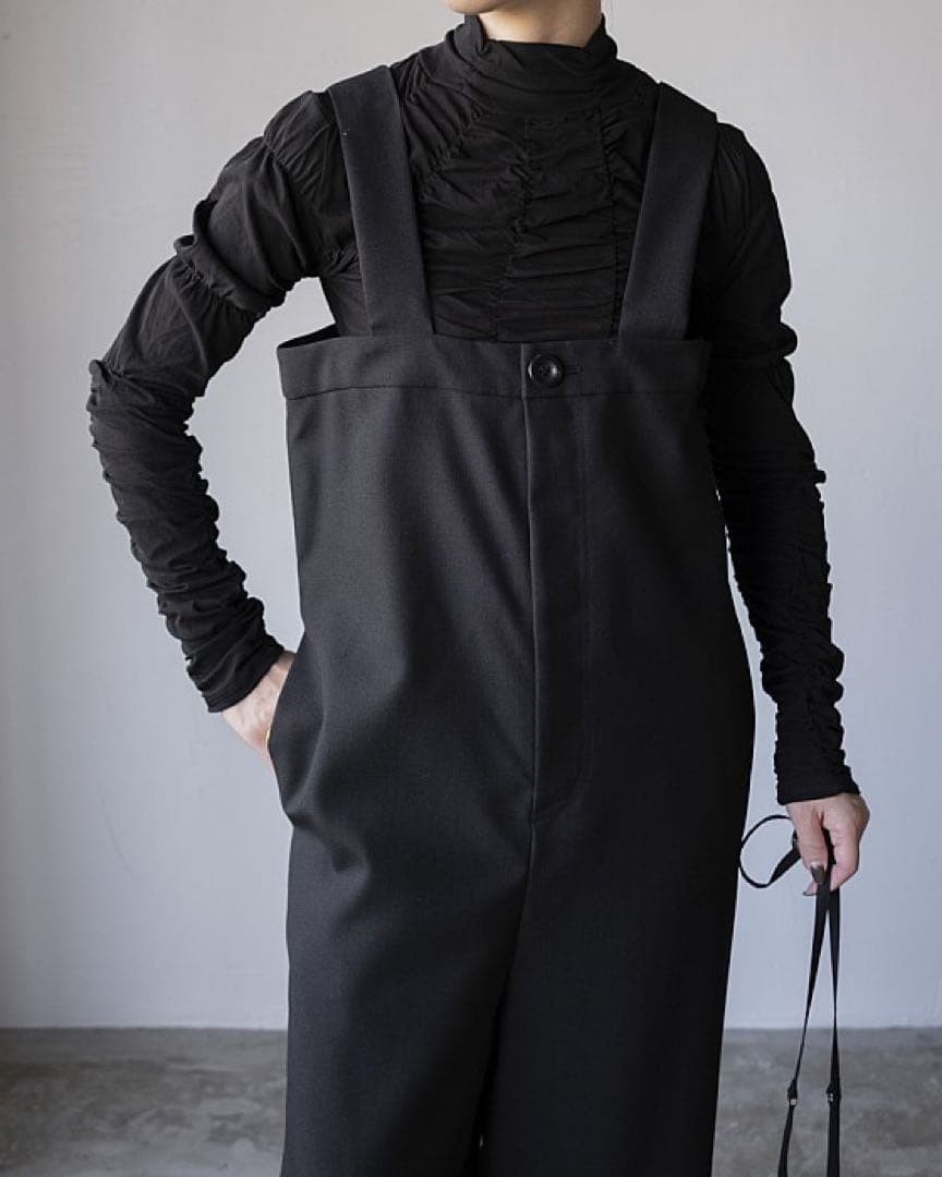 エンフォルド　ワイドサロペット　オーバーオール　オールインワン　ワイドパンツ