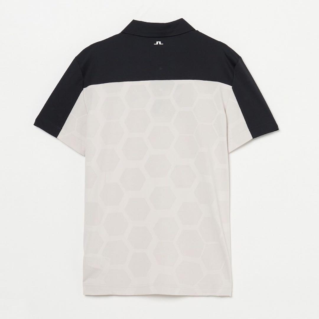 J.LINDEBERG TOUR COLLECTION ジャカード柄スリムポロ