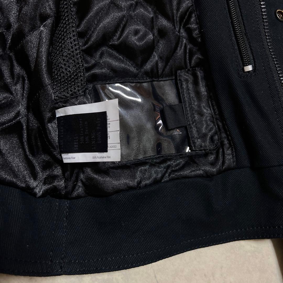 TWC Shaun White Leather×Denim Jacket