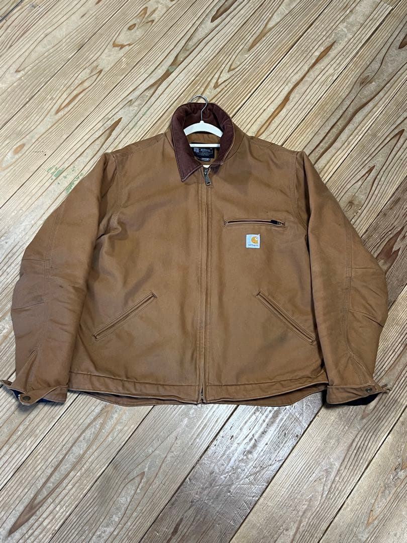 Carhartt Detroit ブラウンジャケット