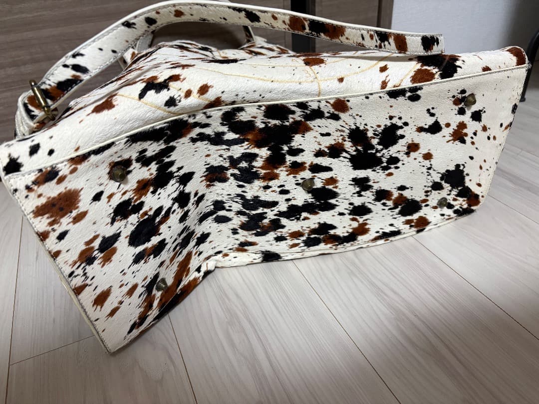 Fugazi Bullseye Weekender Bag ポニーヘアレザー鞄