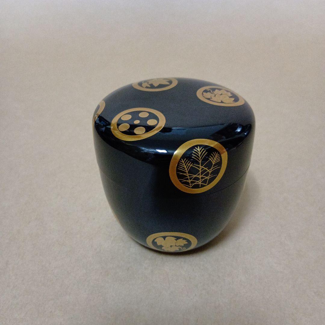 茶道具　大棗春秋丸紋蒔絵