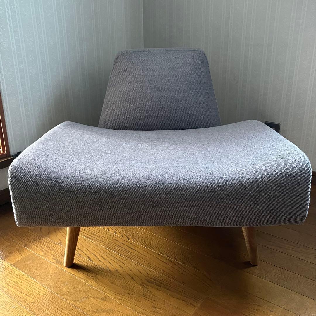 Idee ao sofa 1シーター　自作カバー付　1人がけソファ　無印良品