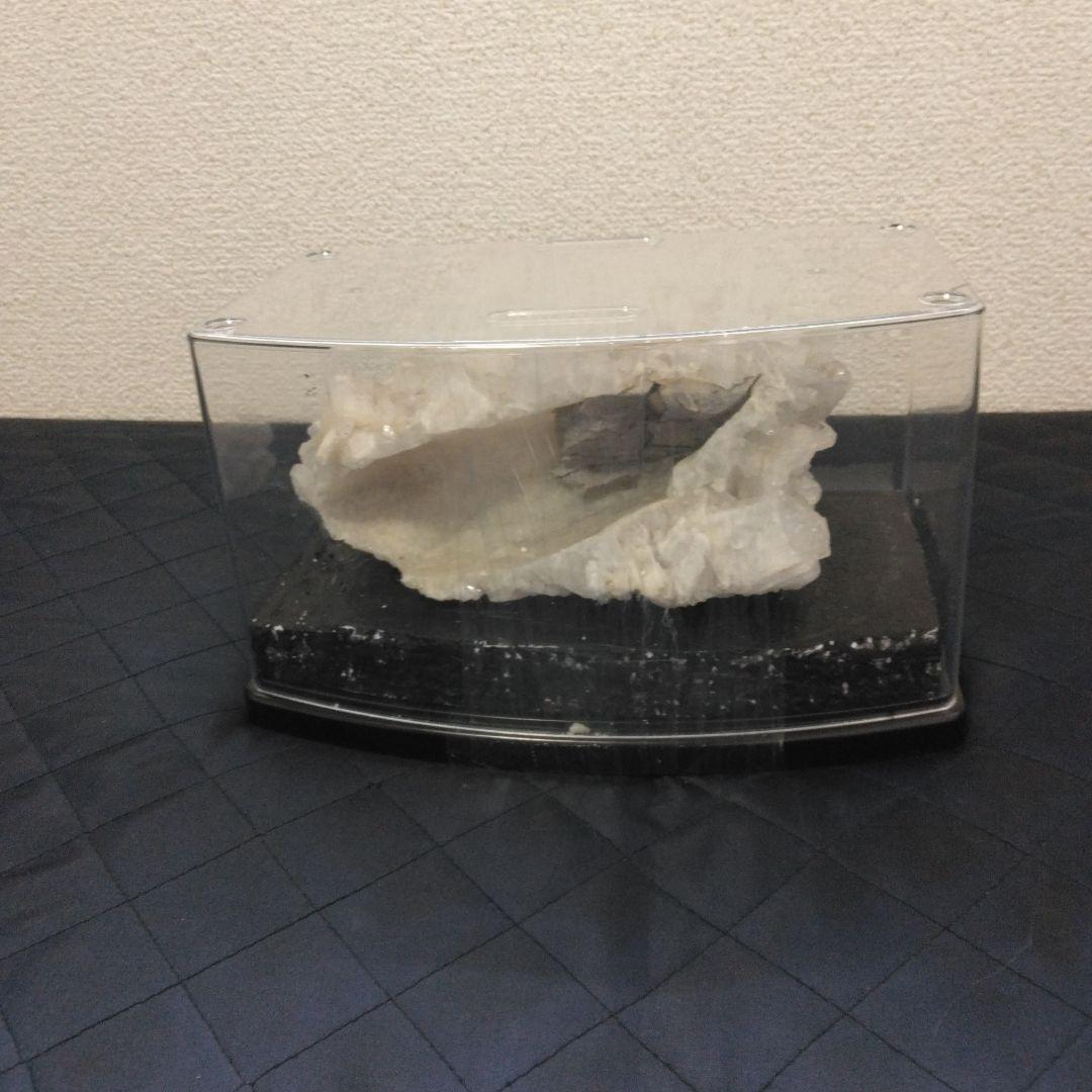 水晶 クラスター ケース付