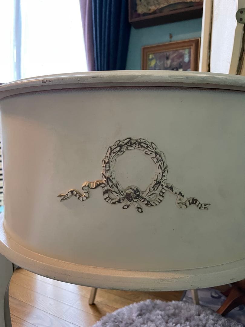 アンティーク　ドレッサー　三面鏡　フランス　送料込み