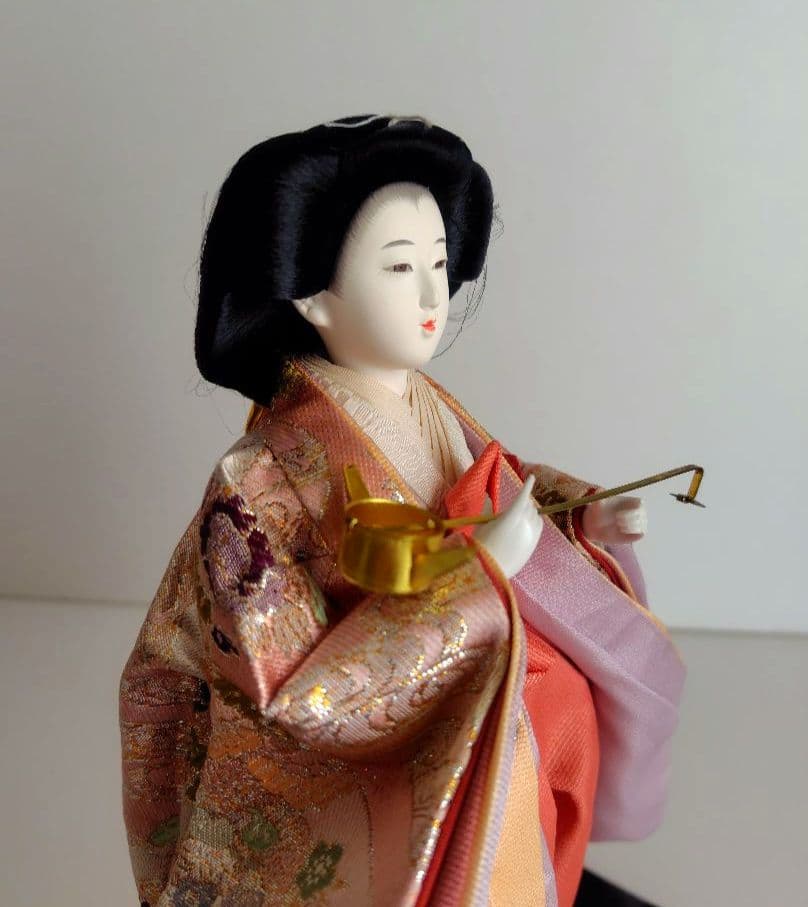 雛人形『三人官女』日本人形　美品　高さ約26cm