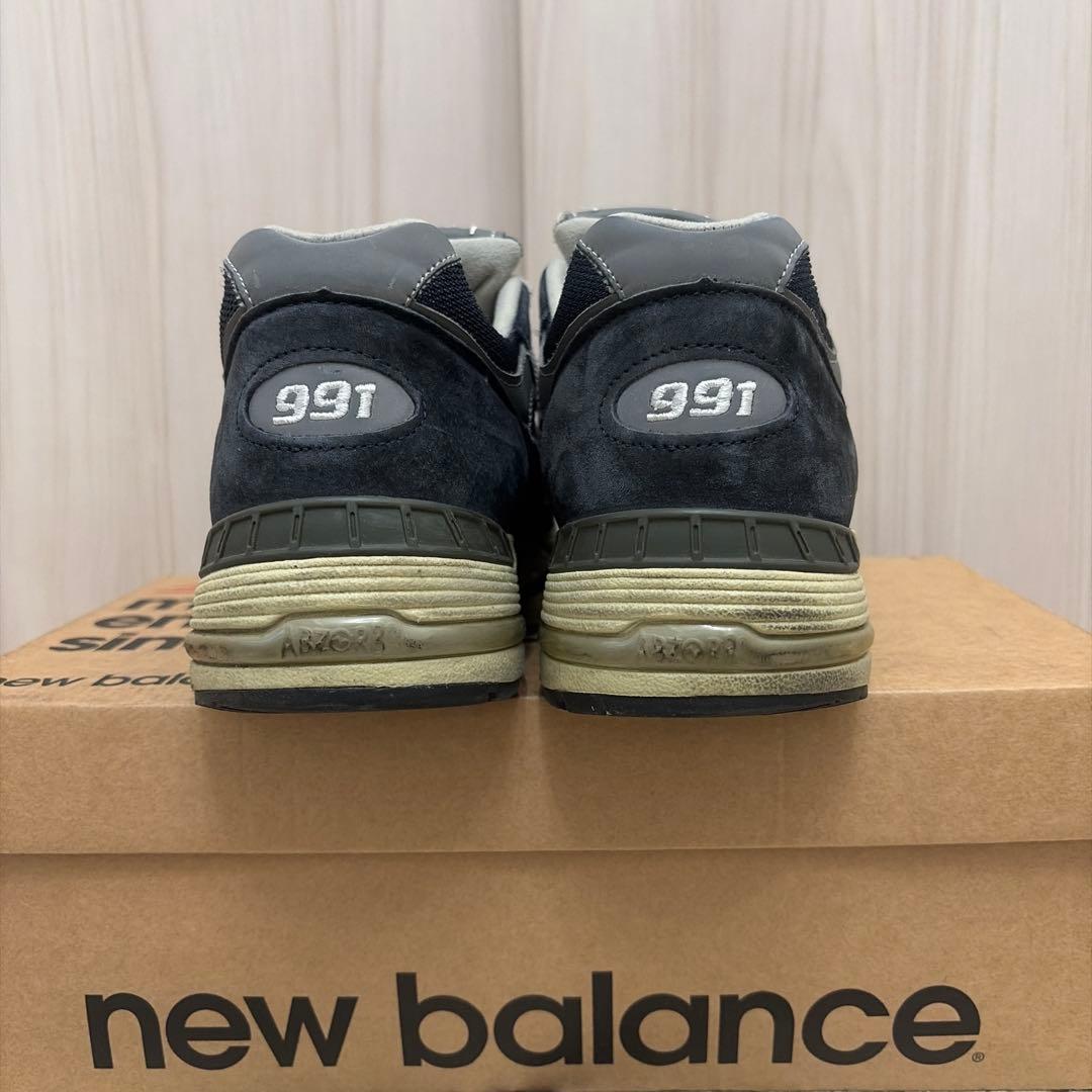 New Balance M991NV ネイビー 28.5 Made in UK