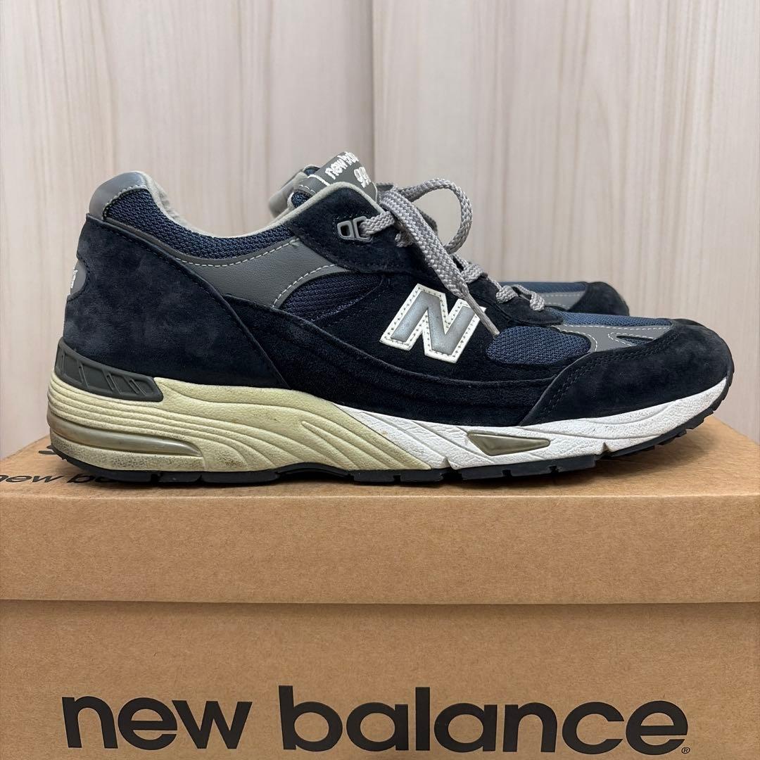 New Balance M991NV ネイビー 28.5 Made in UK