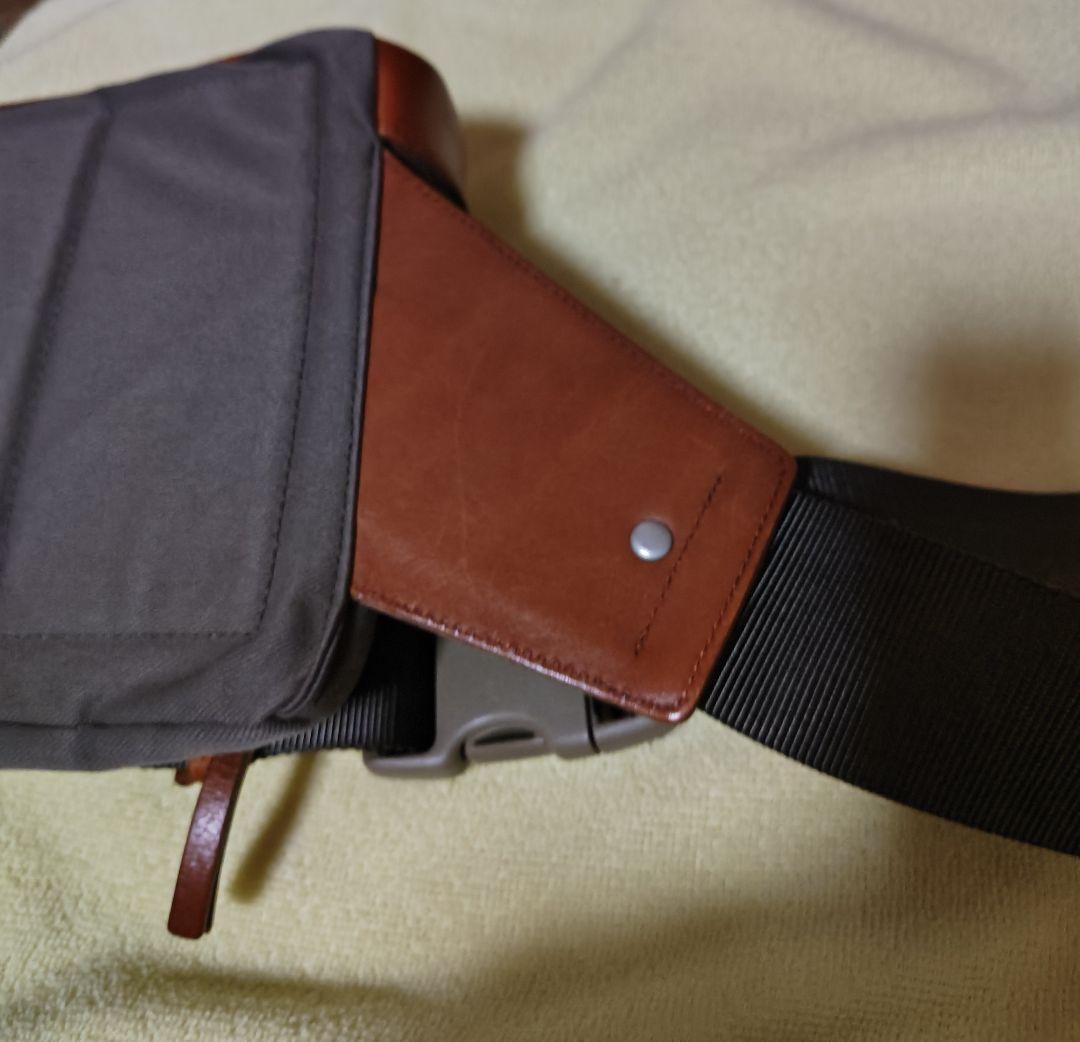 【美品】ポーター 吉田カバン ボディバッグ ウエストポーチ キャンバス レザー