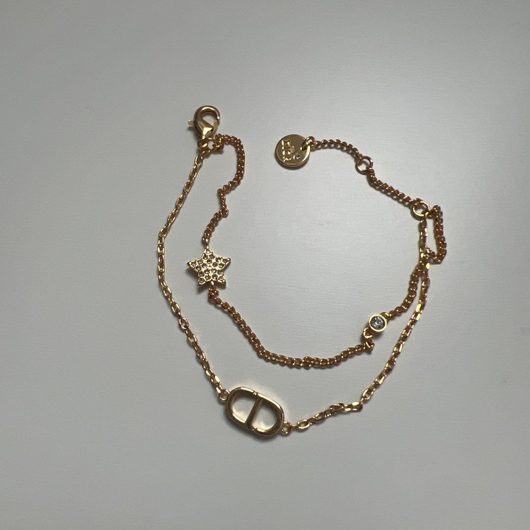 Christian Dior ディオール petit CD ダブルブレスレット