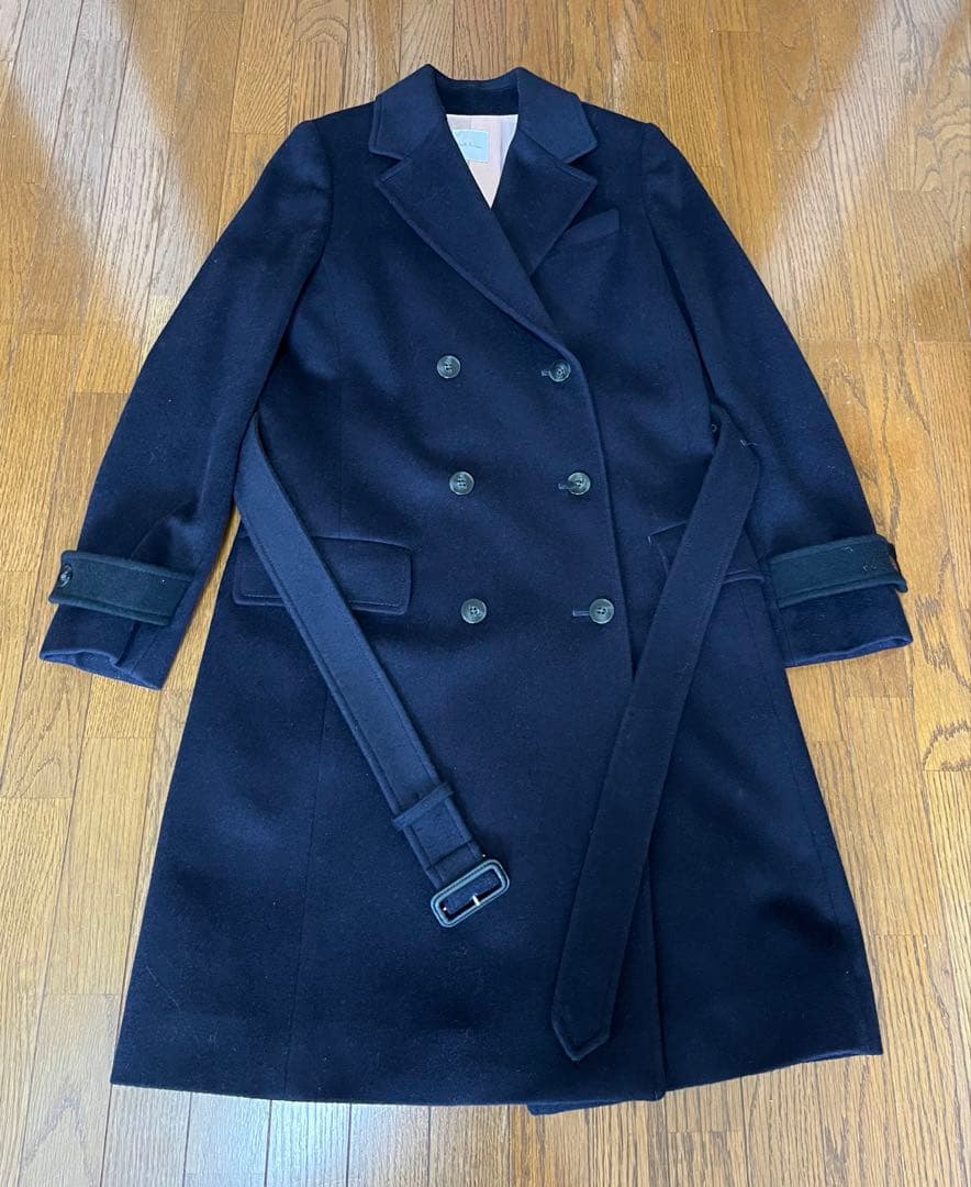 SALE美品　ポールスミス　ネイビーコート40サイズ