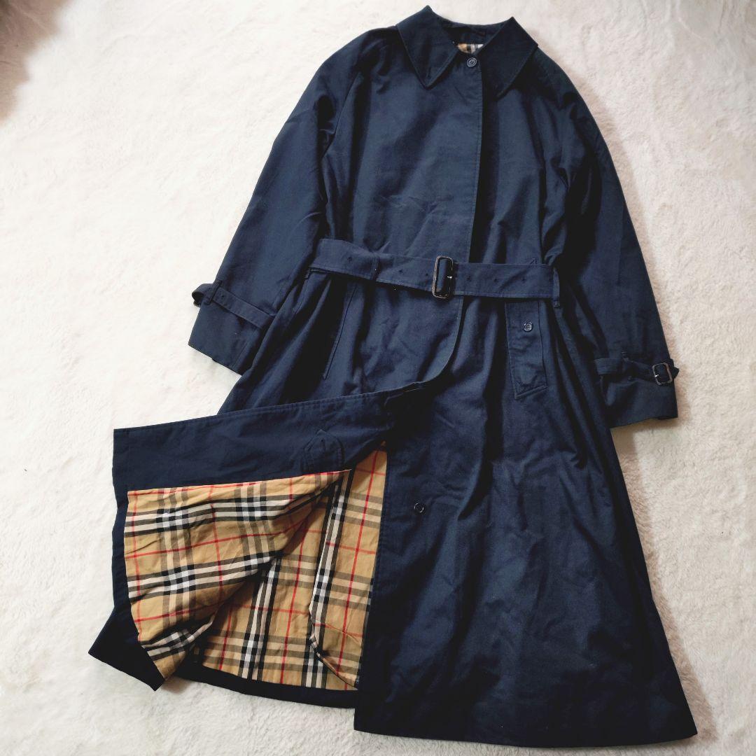 極希少 BURBERRY 1枚袖 ステンカラー トレンチコート バルマカーン