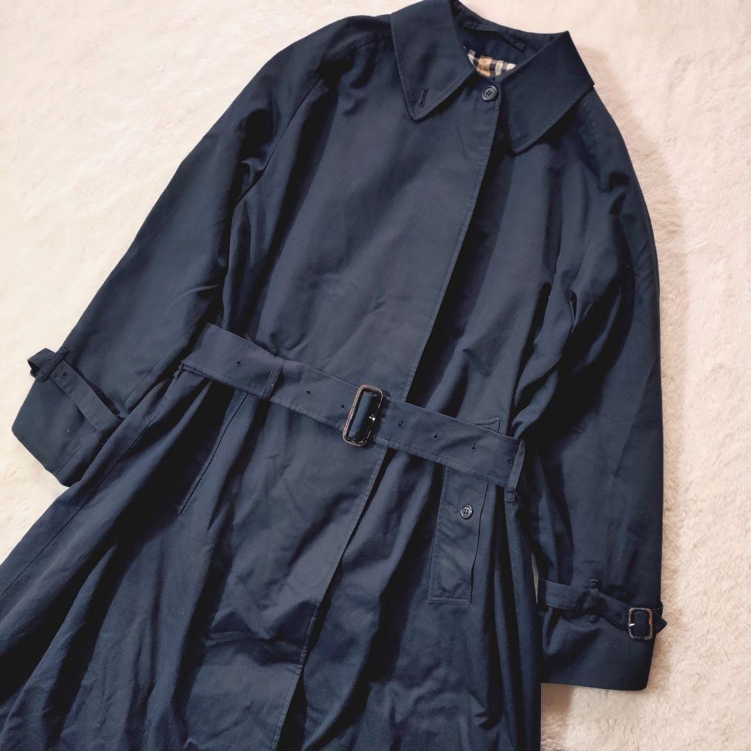 極希少 BURBERRY 1枚袖 ステンカラー トレンチコート バルマカーン