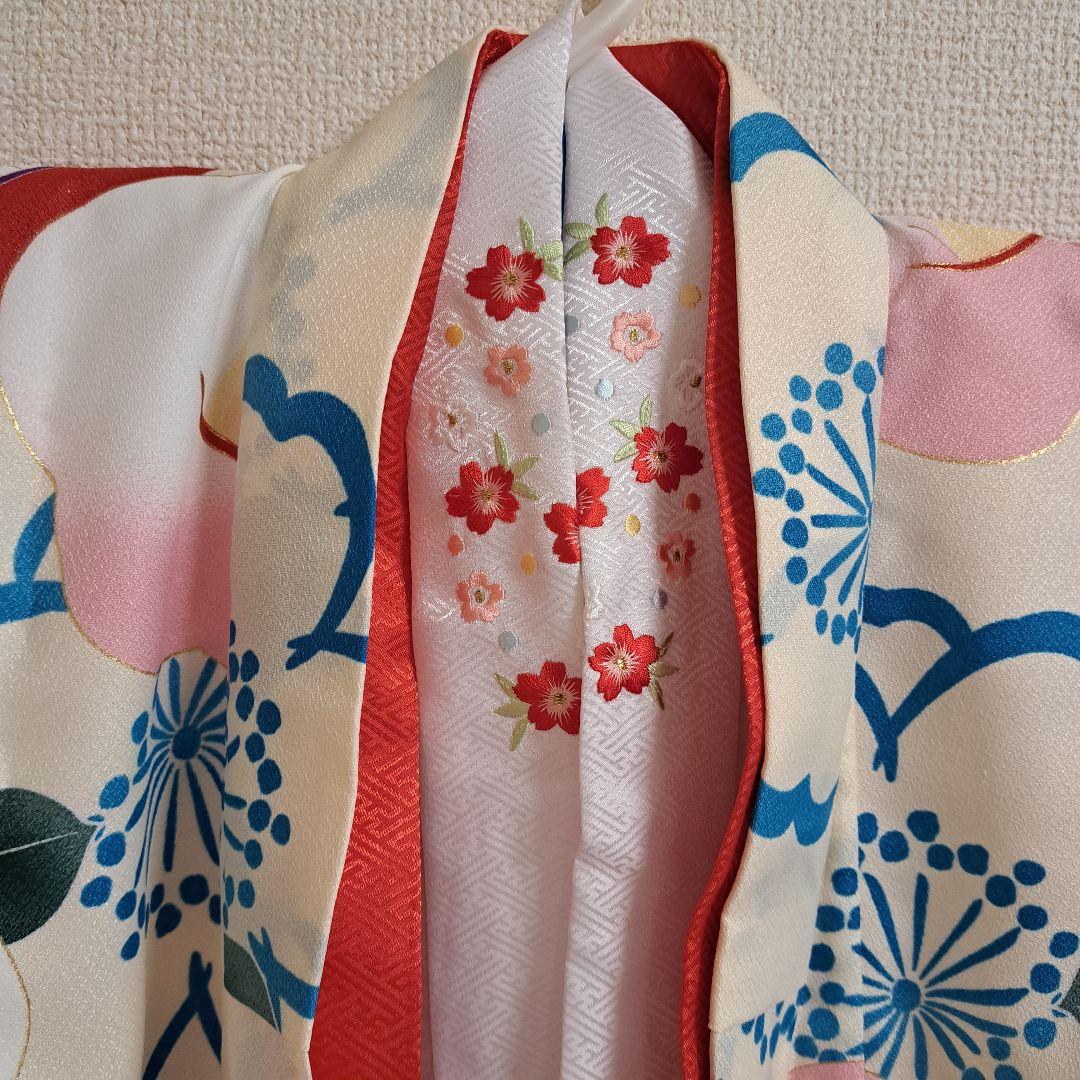 【21点セット】七五三 7歳 着物 フルセット 京都瑠璃雛菊 女の子