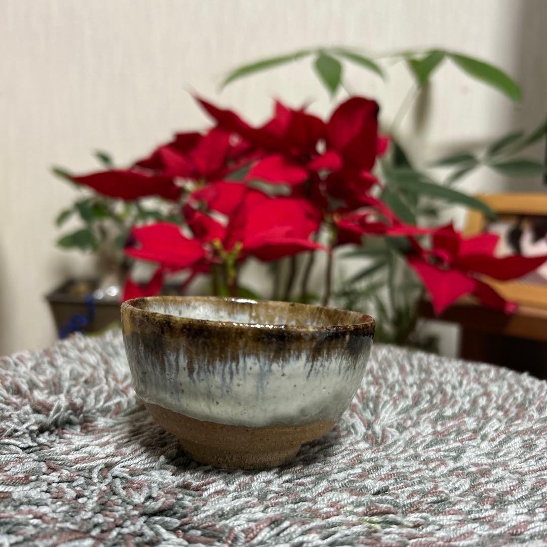 唐津焼　14代中里太郎右衛門　皮鯨　ぐい呑