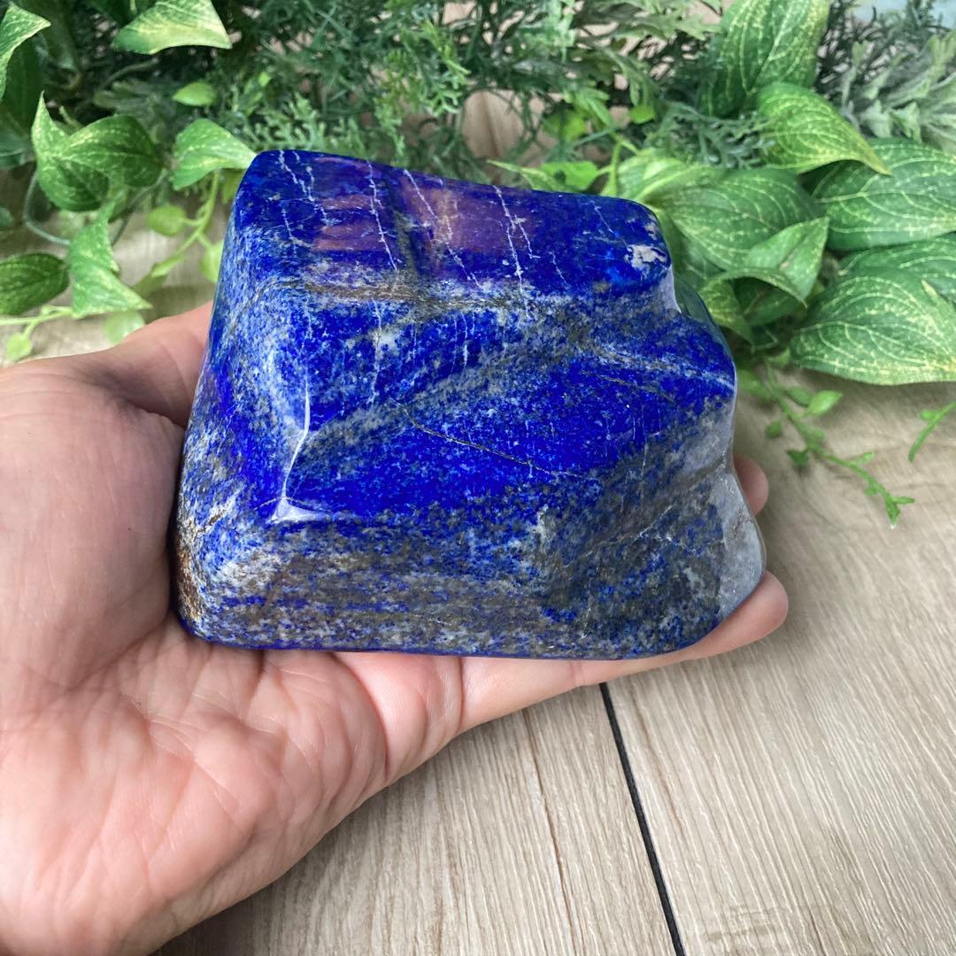 幸運の石で邪気を退ける/ラピスラズリ原石/パワーストーン/天然石/置き石
