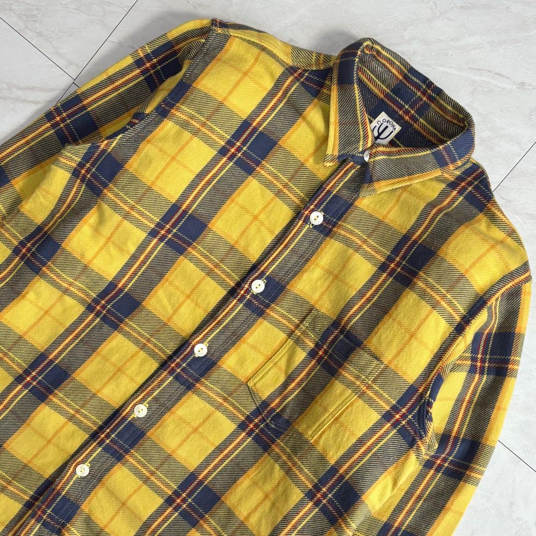 CORONA UTILITY ネルシャツ チェック XL 日本製