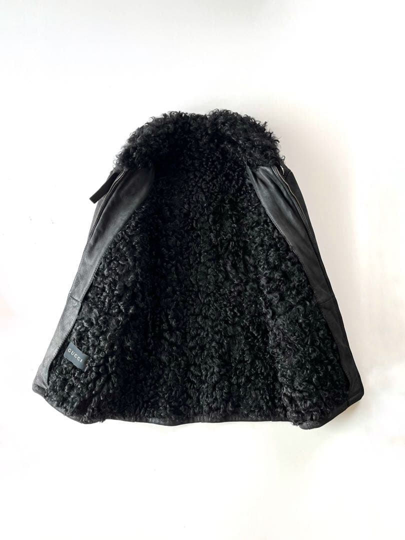 ジャケット・アウター GUCCI by Tom Ford FW2001 Mouton Jacket