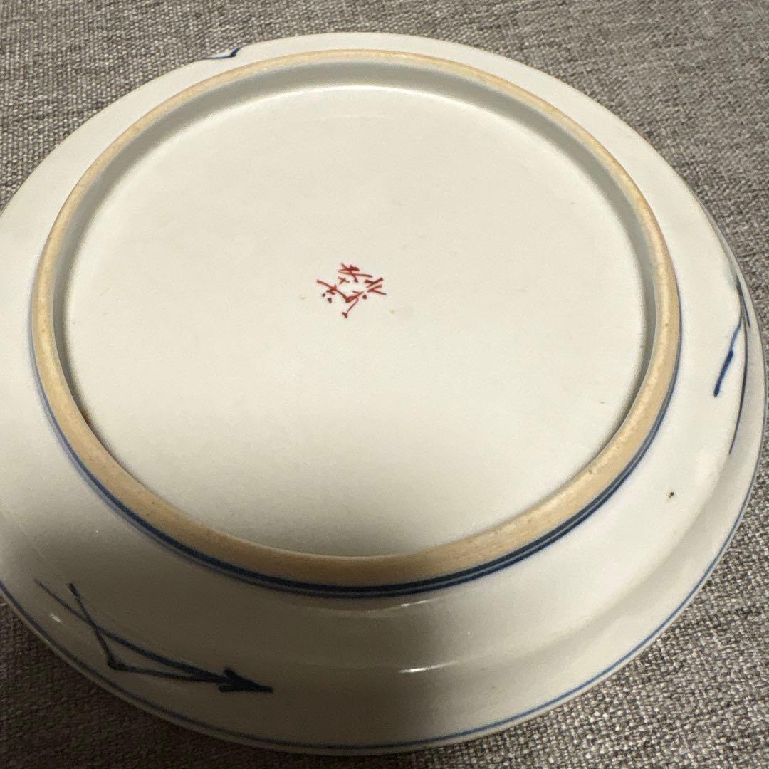 【九谷焼 浅倉五十吉 小皿5枚揃 共箱付】