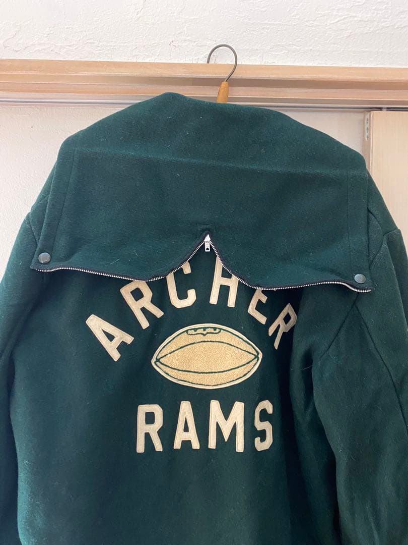 ビンテージ 60年代 ロングスタジャンウール xl バーシティー 2XL相当