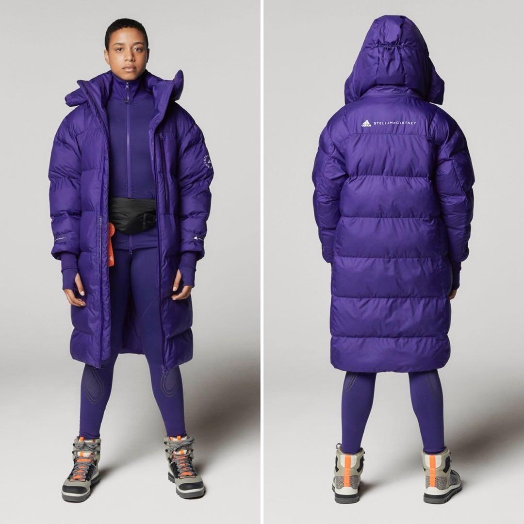 adidas by Stella McCartney ロングコート ダウンコート