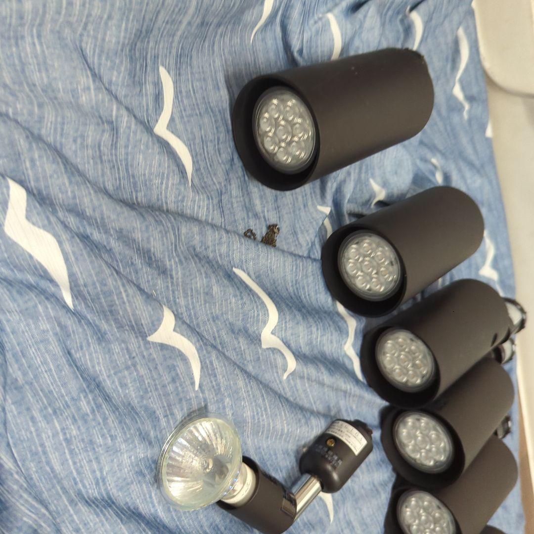 【7個まとめ】ODELIC　スポットライト OS047395 ブラック 照明