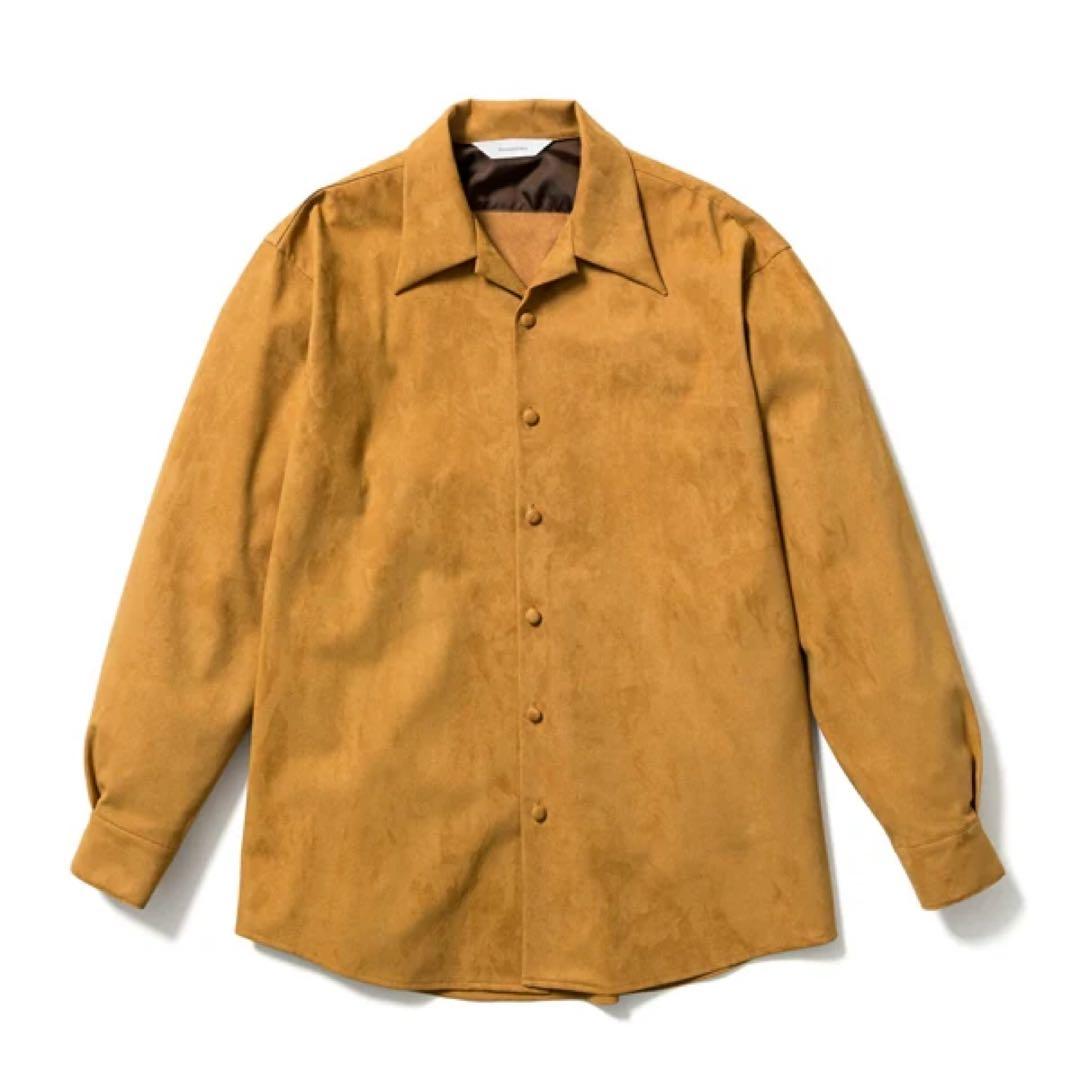 トップス Sasquatchfabrix OPEN COLLAR BIG SHIRT