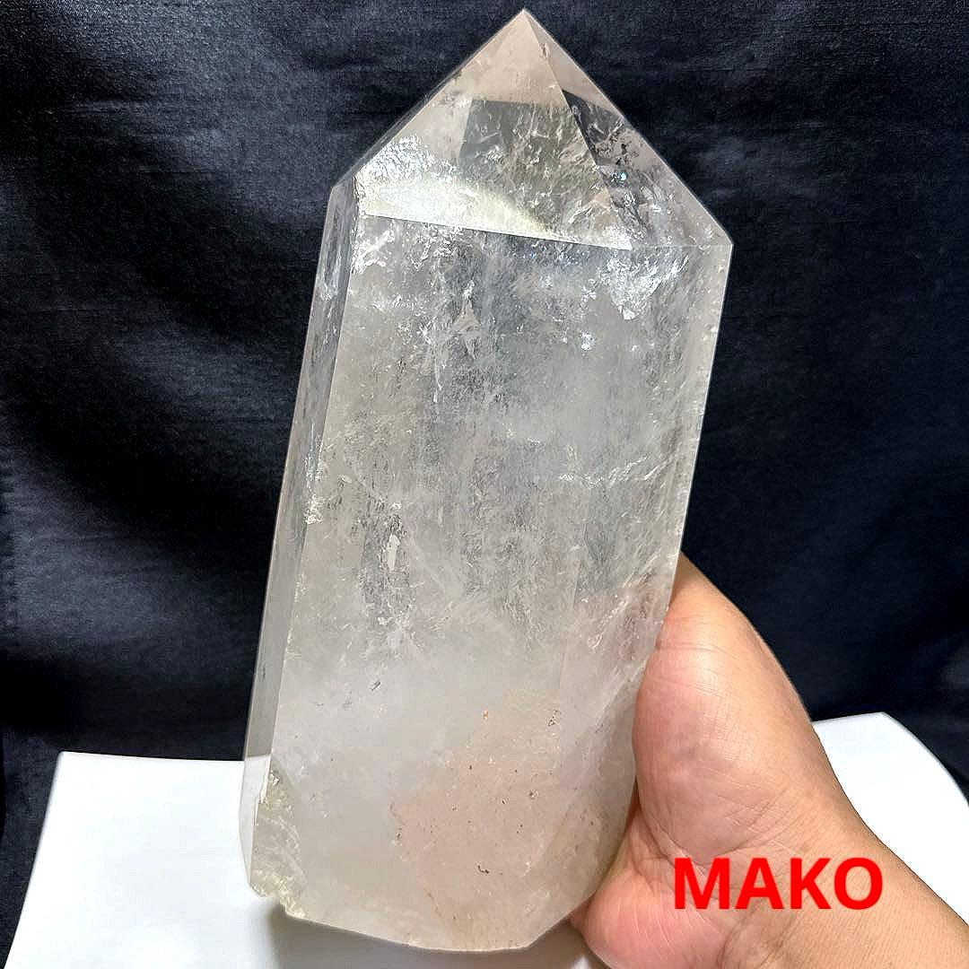 M1733☆水晶六角柱3.2Kg☆トマス産☆天然石　原石☆N50405-F