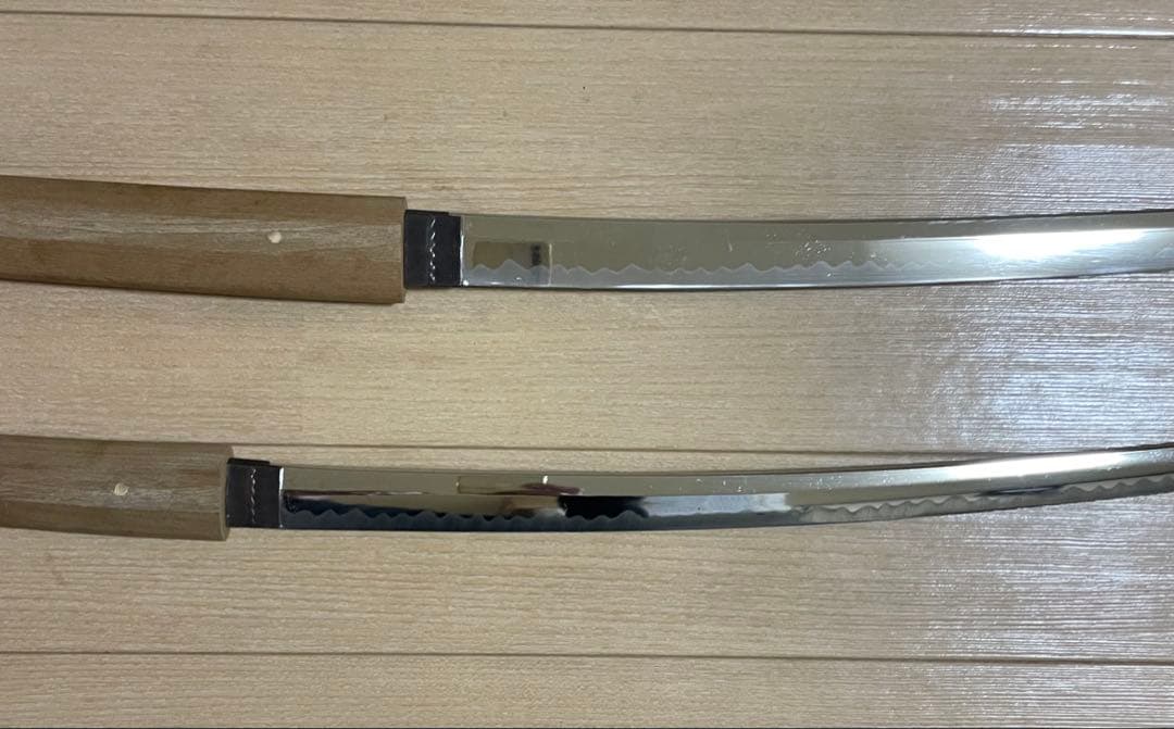 模造刀　居合刀　白鞘　太刀　脇差　武具　y31
