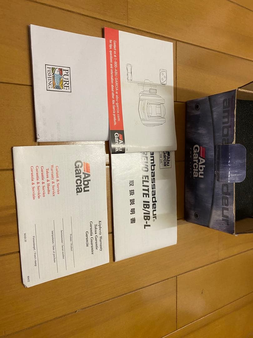 ABU REVO ELITE IB アブレボエリートIB アブアンバサダー