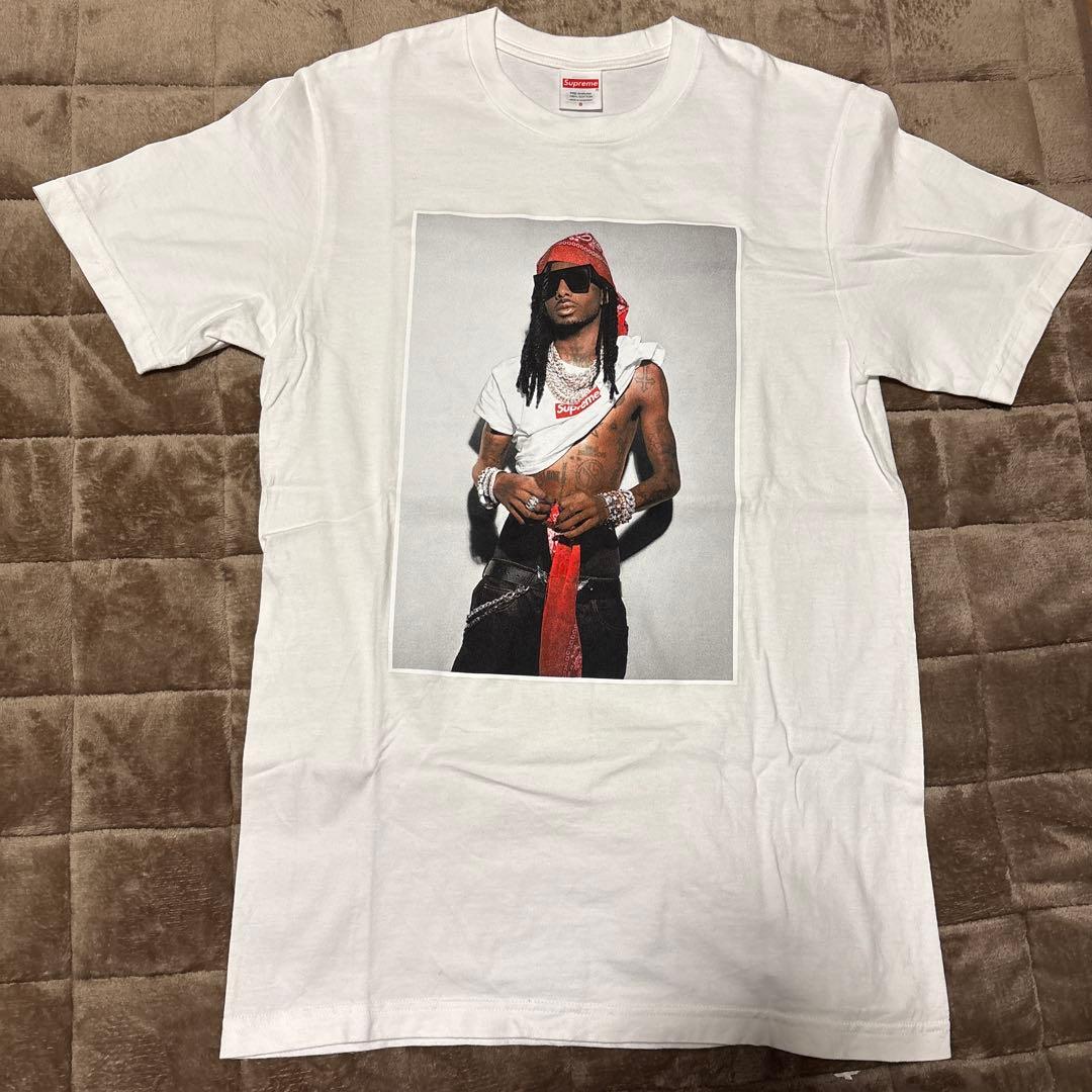 Supreme フォトTシャツ Sサイズ ホワイト Playboi Carti