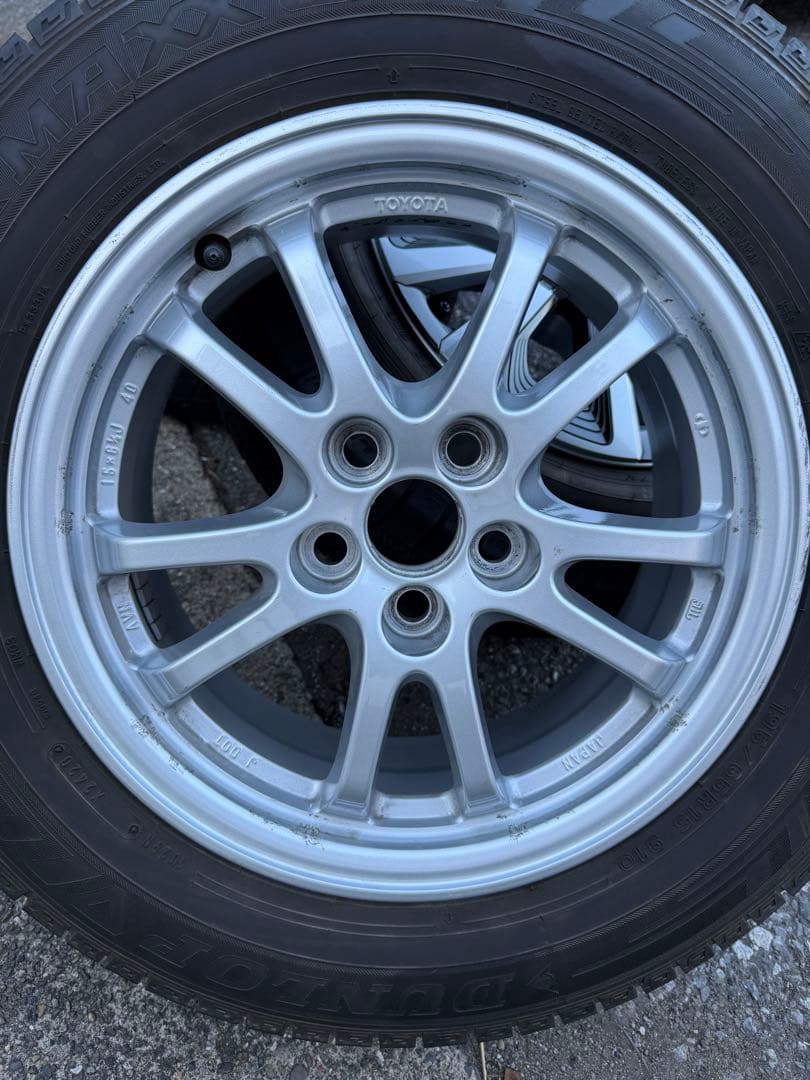 最終値引き送料込！50系プリウスPHV純正ホイール+スタッドレス4本セット