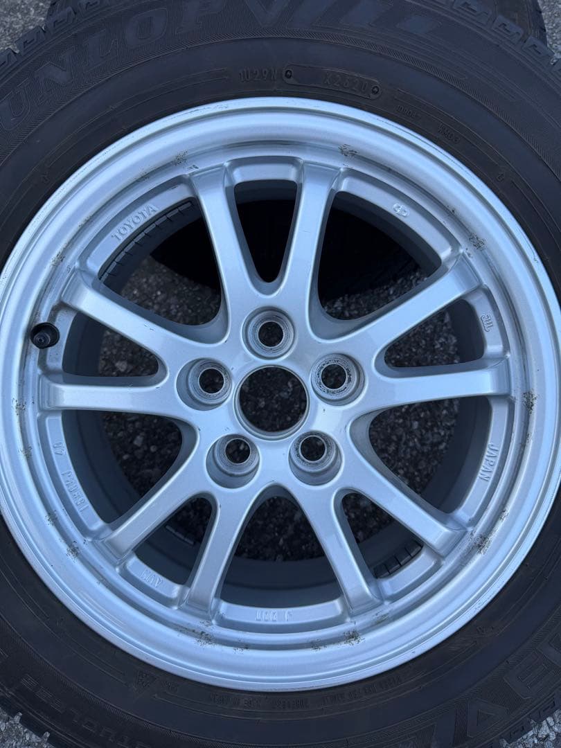 最終値引き送料込！50系プリウスPHV純正ホイール+スタッドレス4本セット