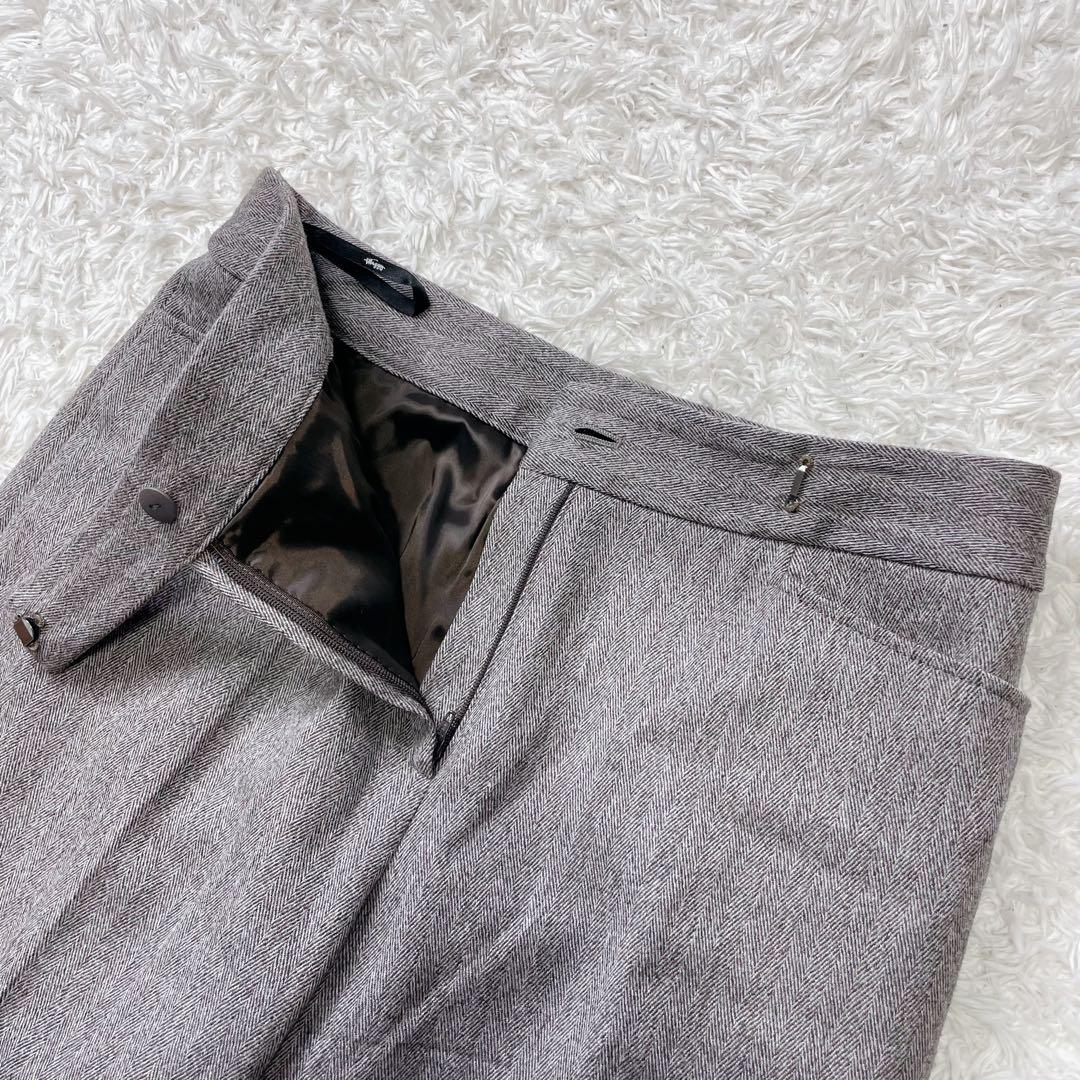 美品✨ 銀座マギー ウール カシミヤ パンツ スーツ セットアップ 近年モデル