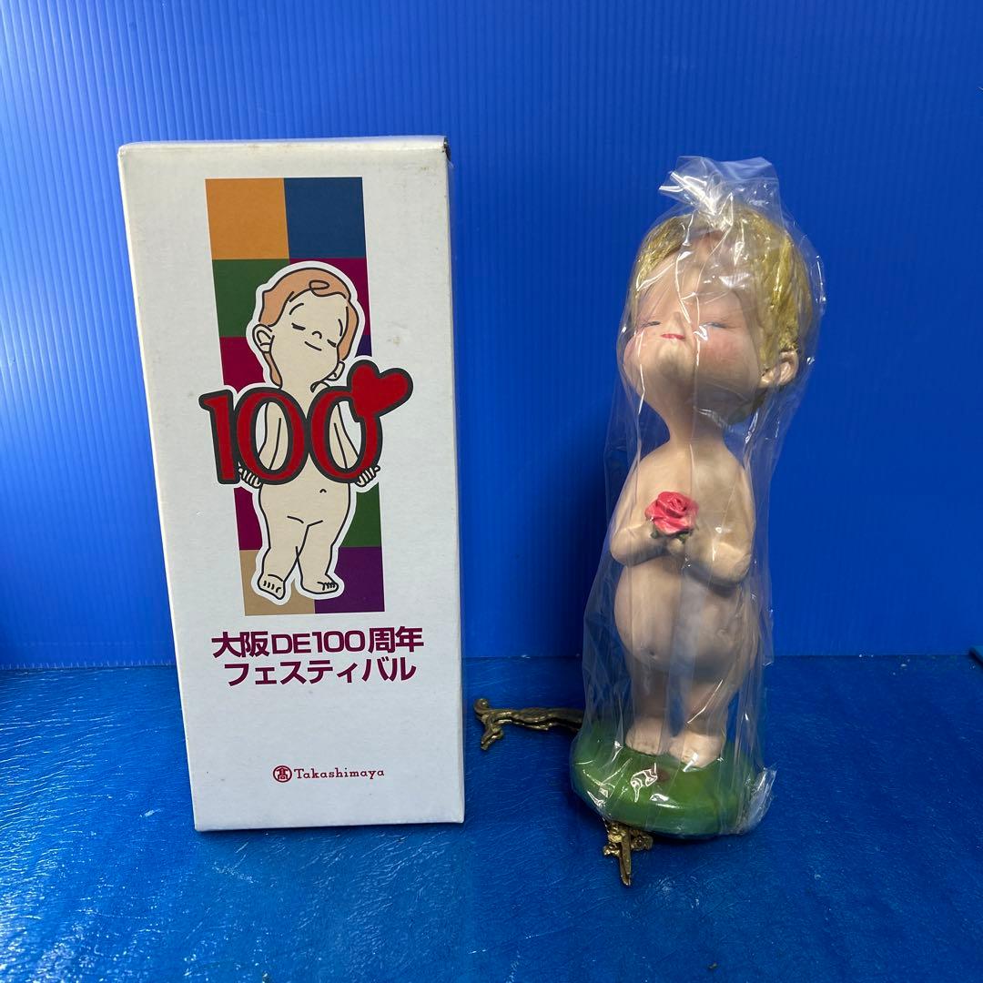 【新品・未使用】タカシマヤ ローズちゃん 大阪 DE 100周年 陶器製