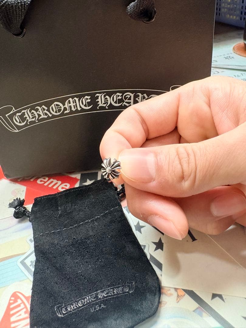 クロムハーツ chプラス スタッドピアス