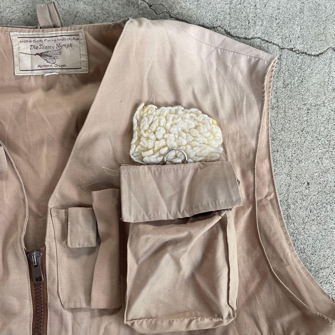 60s 70s Teeny Nymphフィッシングベスト TALON アウトドア