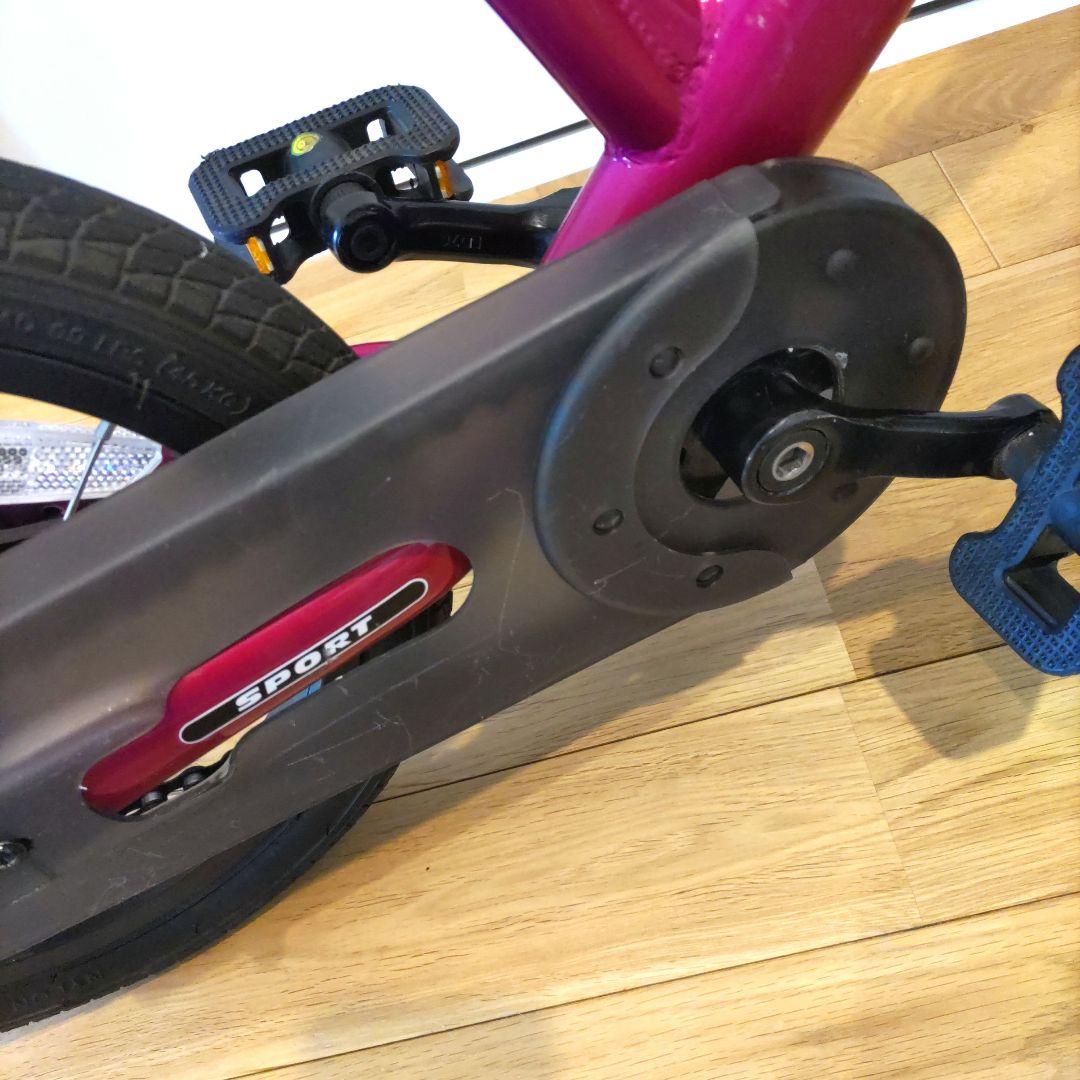 ストライダー 14X　ピンク　★キックスタンド、バルブアダプター付き★