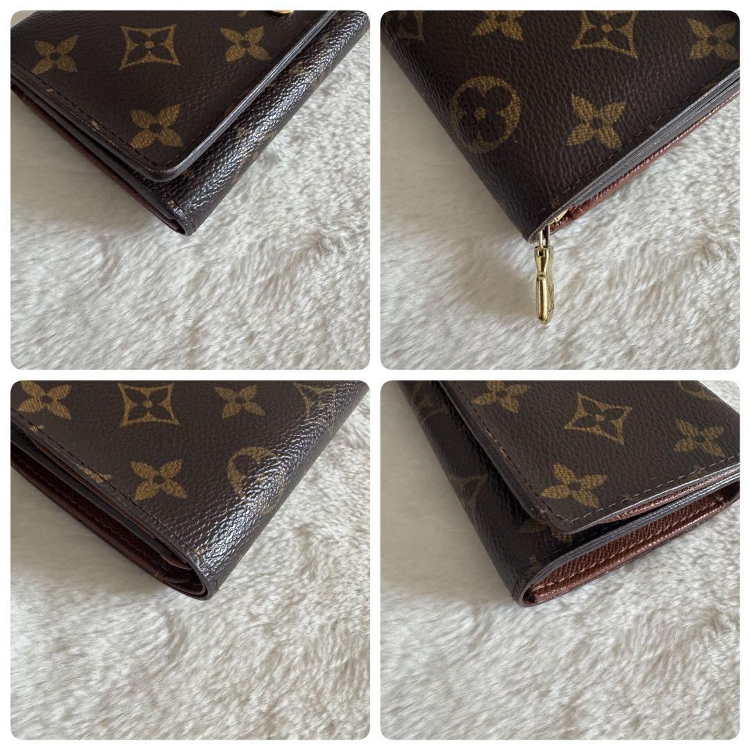 ルイヴィトン ポルトモネ・ビエ トレゾール モノグラ　補修済