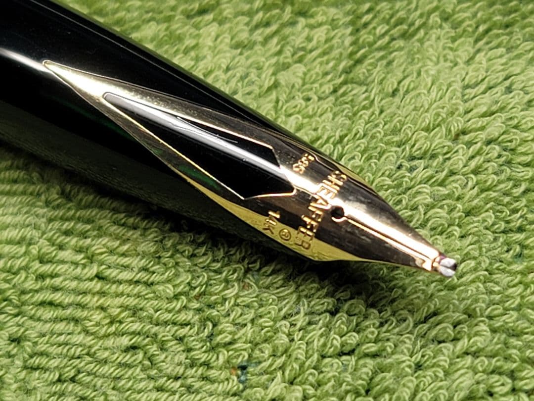 シェーファー万年筆 VLRグロッシーブラウン 美品