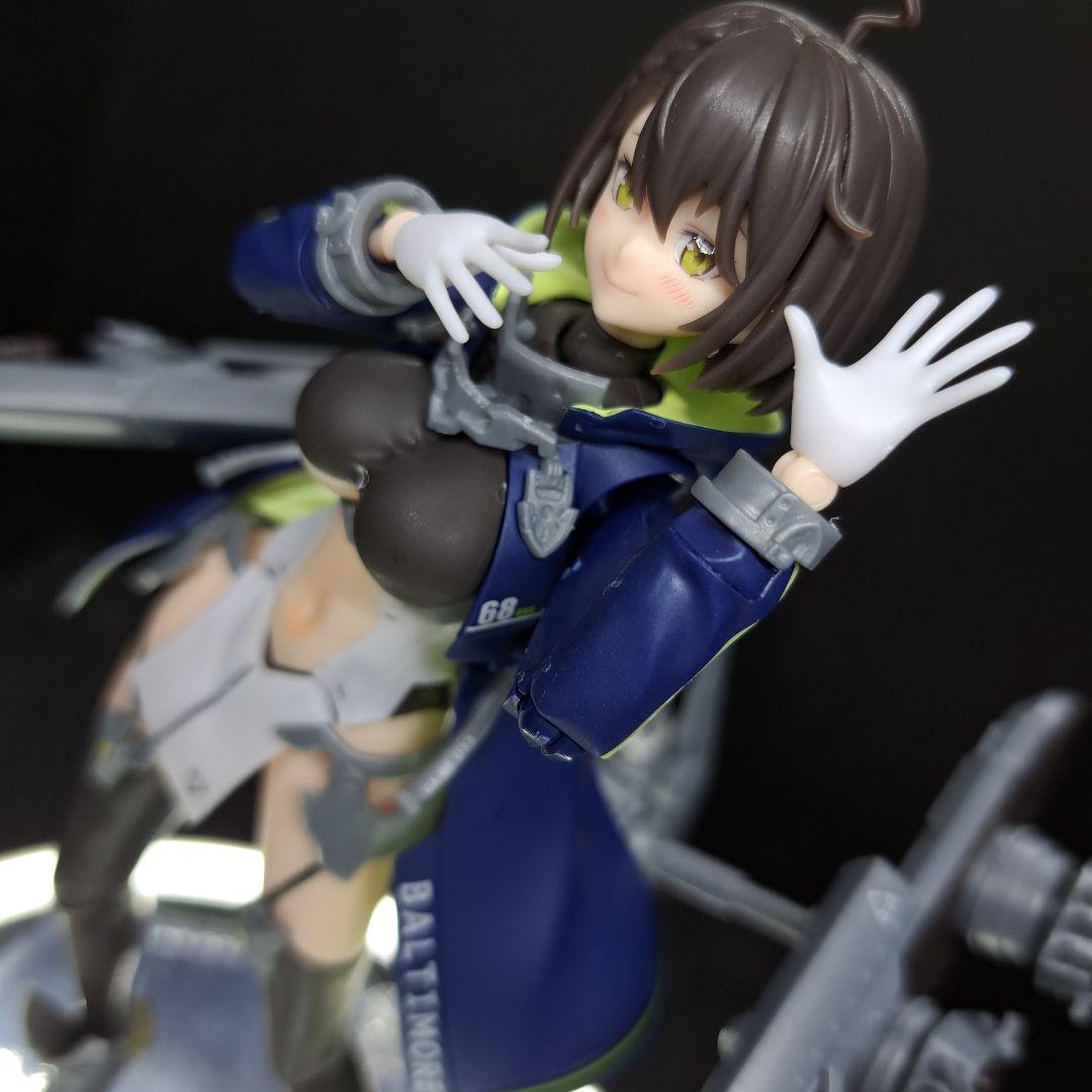 完成品　PLAMATEA ボルチモア プラモデル　アズールレーン