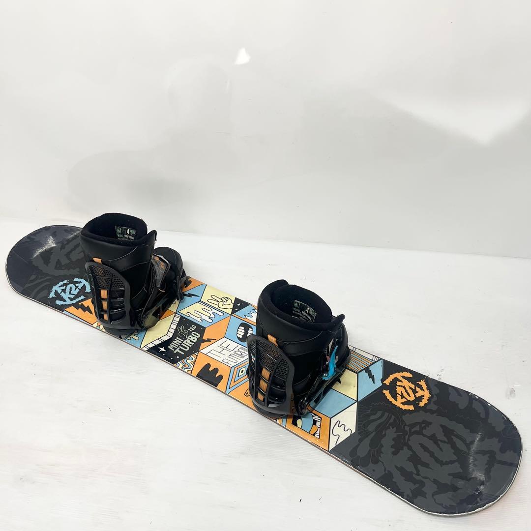 K2 MINI TURBO キッズ　スノボセット　こども用　スノーボード　バイン