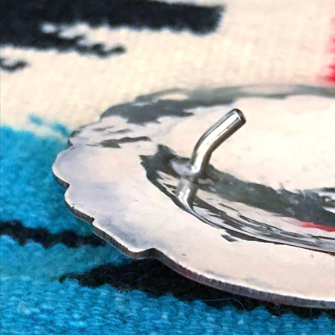 Indian Jewelry ターコイズ　　　　　　シルバー　バックル　C. B