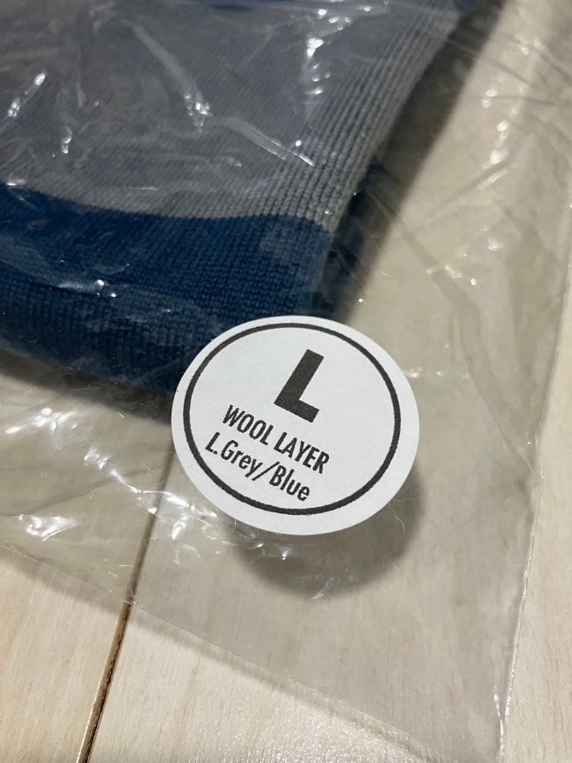 [新品未使用 お買い得!]25-26 グリーンクロージング ウールレイヤー L