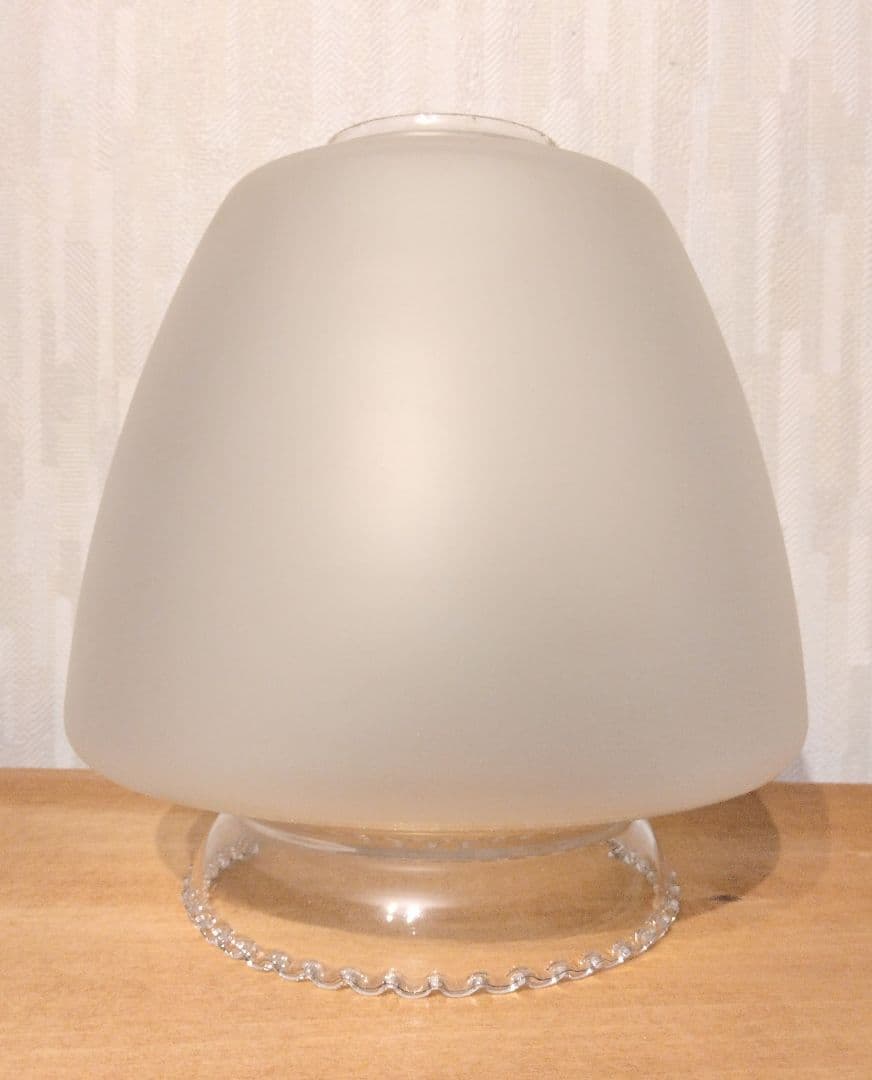 昭和レトロ ガラス ランプシェード 電傘 シェード アンティーク