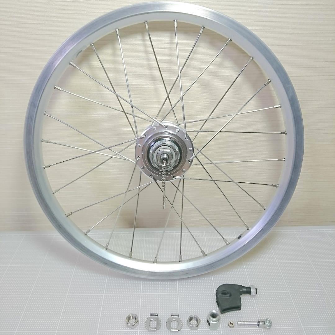【美品】BROMPTON ブロンプトン 純正リアホイール 内装3段ハブ