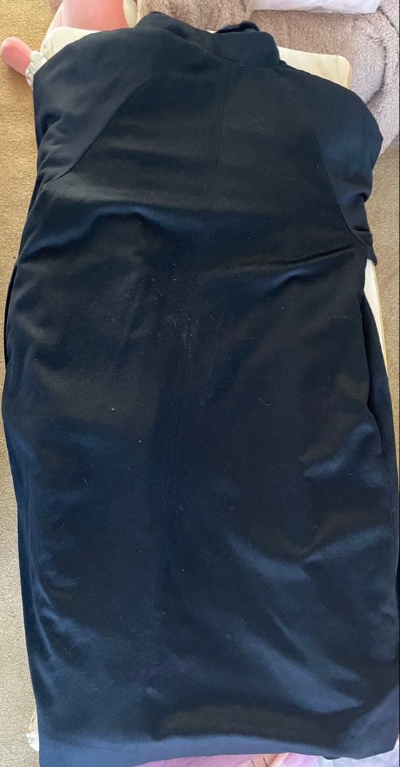 PIACENZA ピアチェンツァ カシミヤ100% コート ミンク 黒